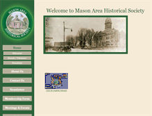 Tablet Screenshot of masonmuseum.org